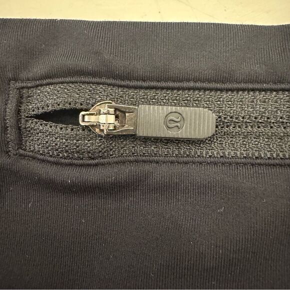 Lululemon Run Times Short II 4” Inseam Heather Lux Multi Black / Black Size 4 - Picture 11 of 12